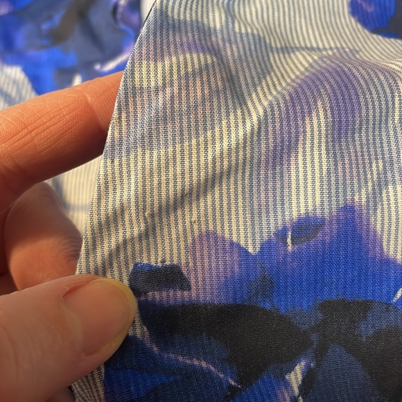 Ivanka Trump Women's Printed Floral Faux WrapDress 10 - Picture 9 of 9